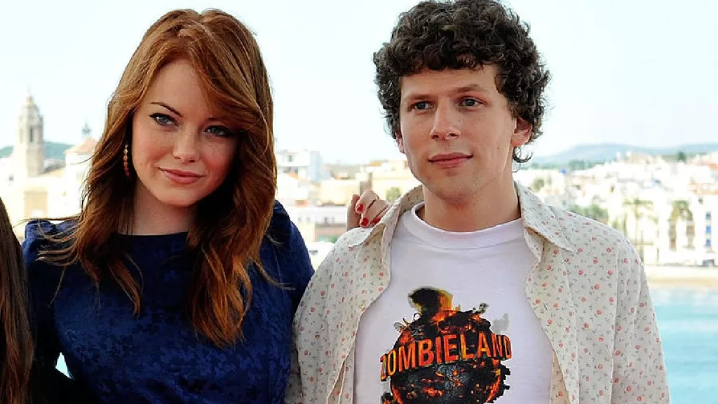 Jesse Eisenberg y Emma Stone