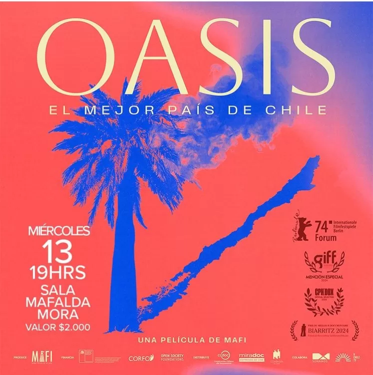 Afiche de 'Oasis' | @miradoc | Instagram