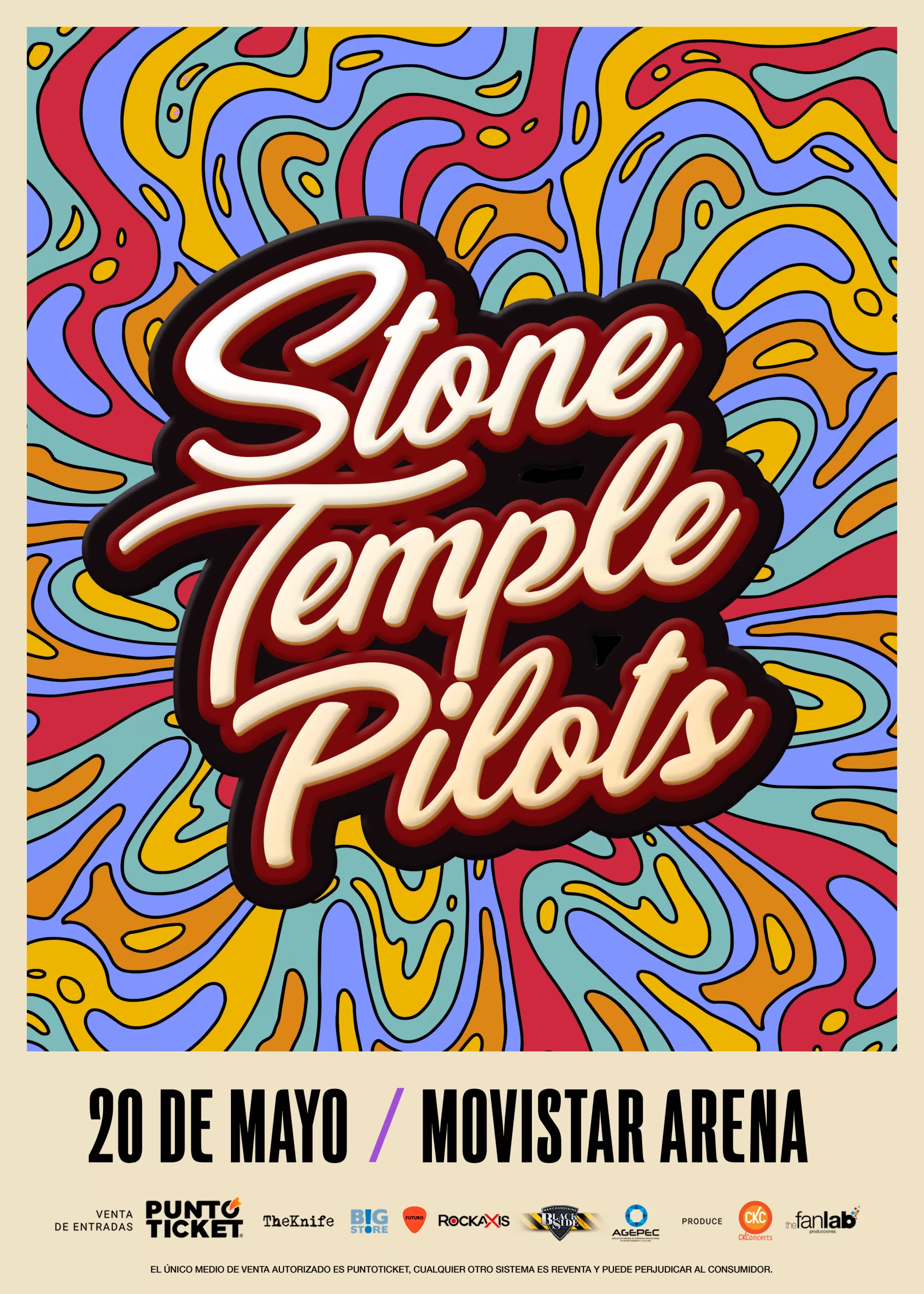 Afiche stone Temple Pilots 