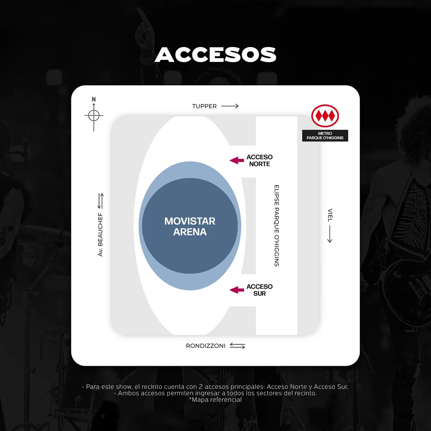 Accesos Lenny Kravitz