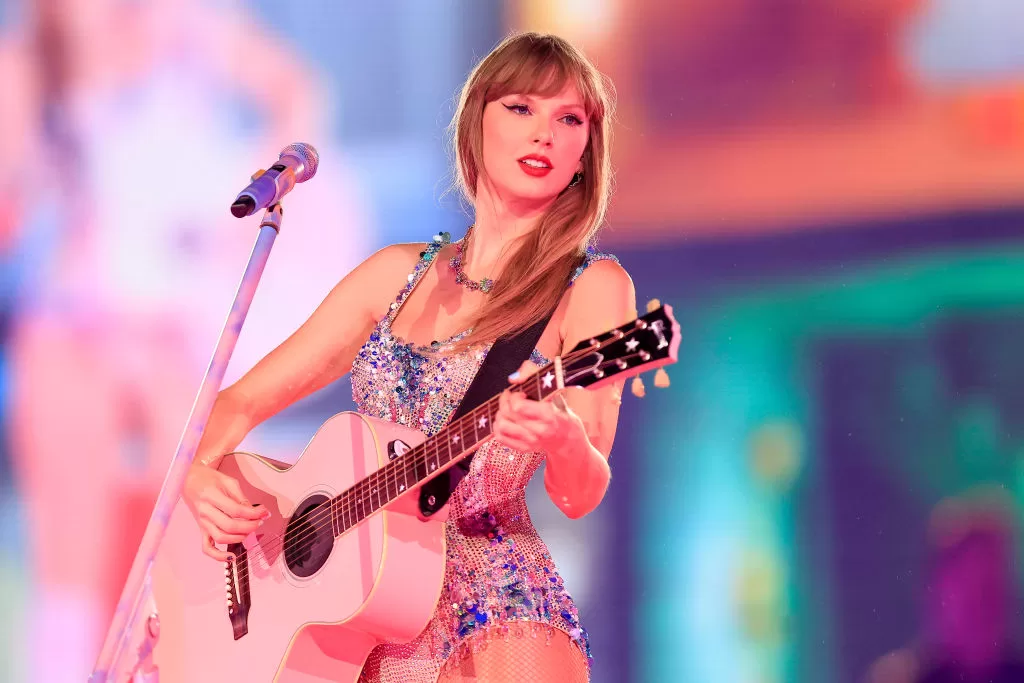 Taylor Swift en el Eras Tour. Foto: GettyImages. 