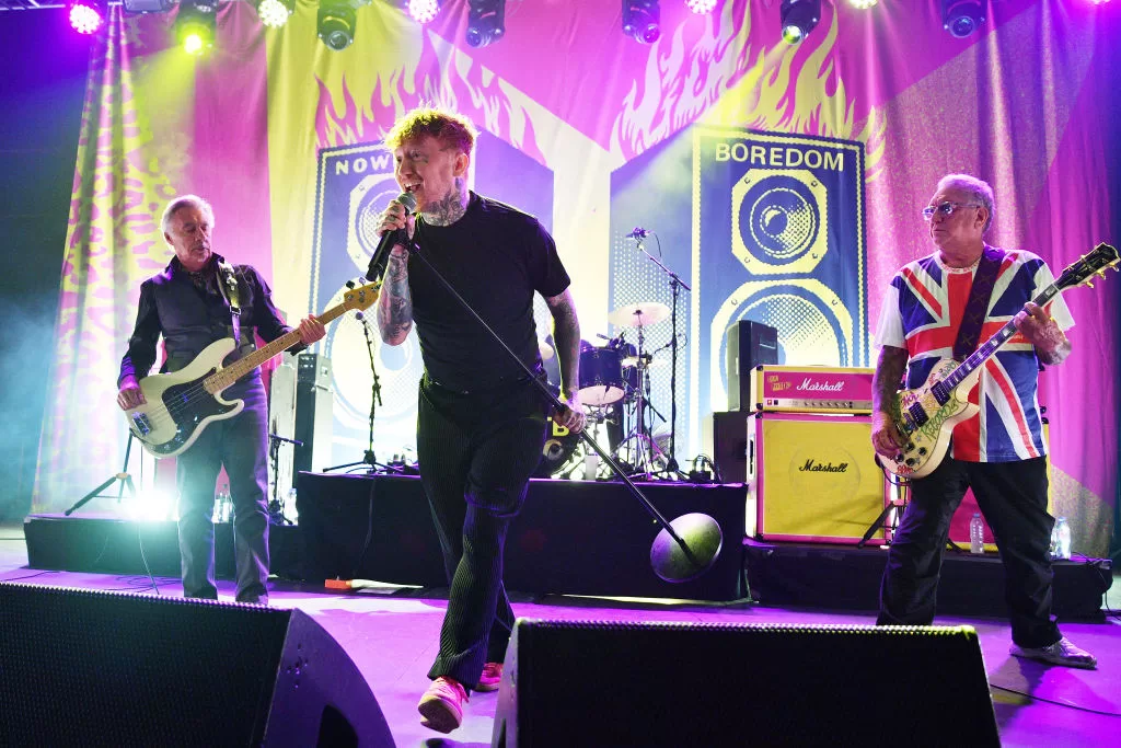 Sex Pistols junto a su actual vocalista Frank Carter, 2024 | Getty Images