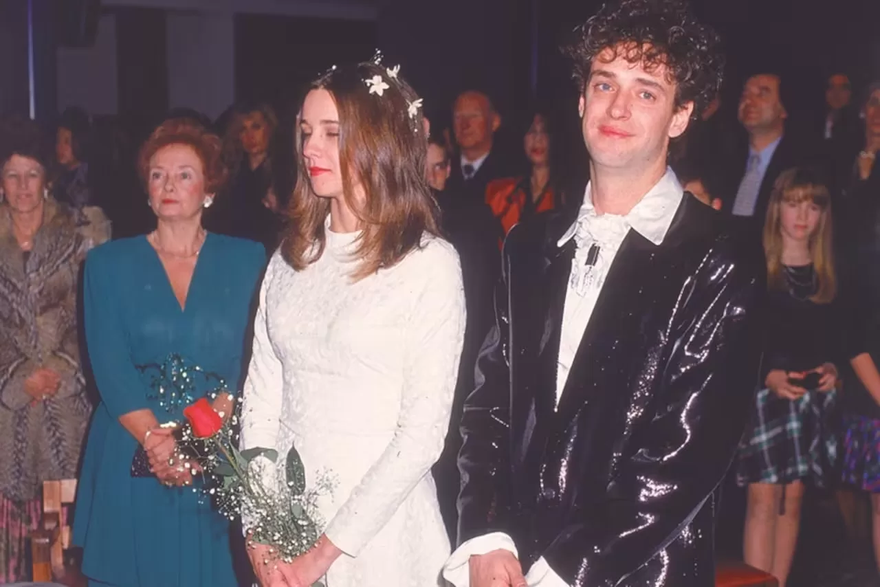 Gustavo Cerati y Cecilia Amenábar