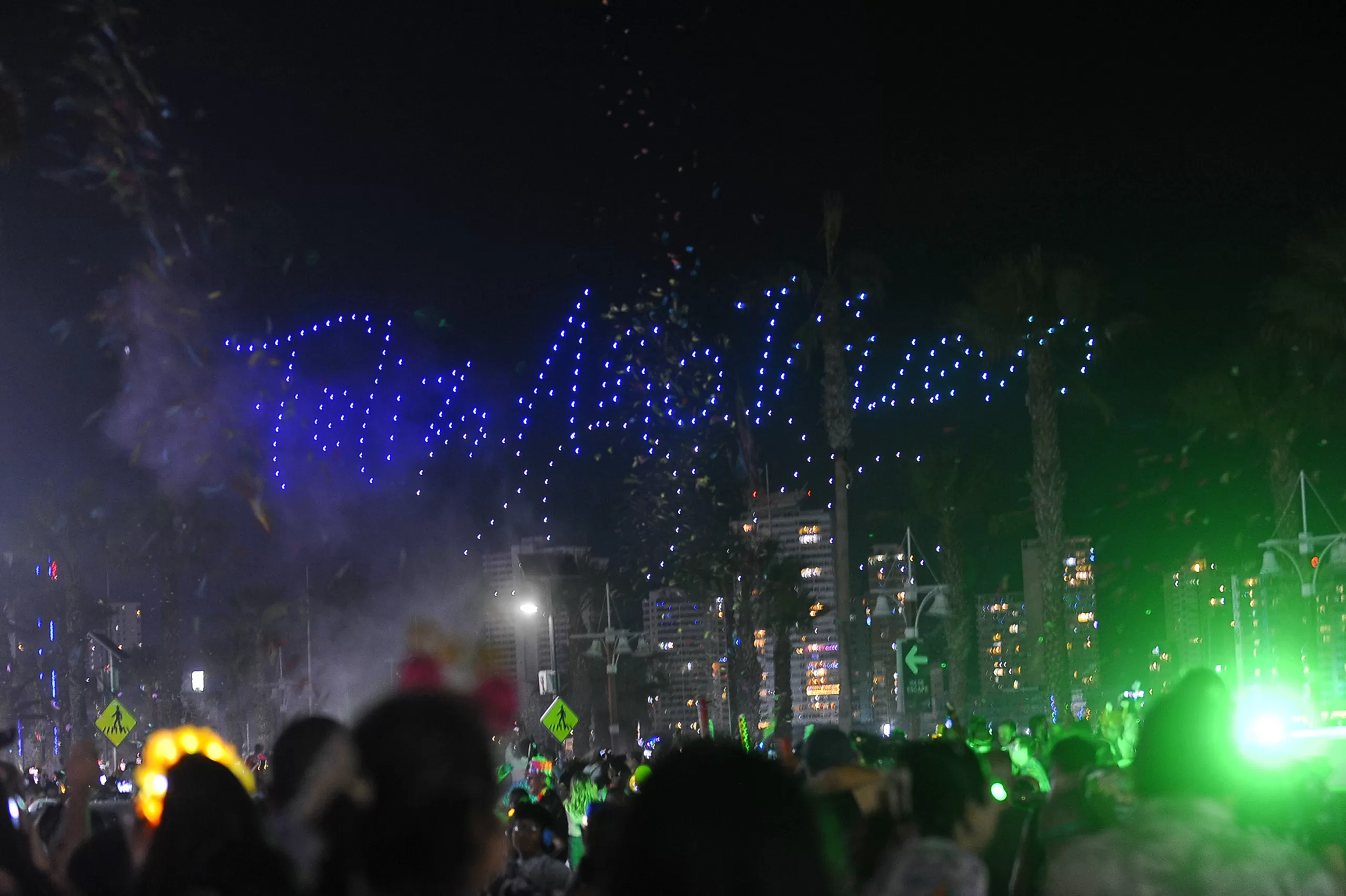 IQUIQUE: Show de drones por año nuevo