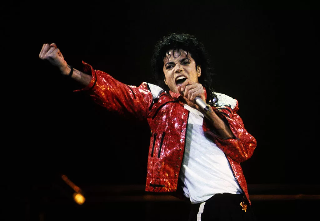 Michael Jackson presentándose en vivo, 1986 | Getty Images