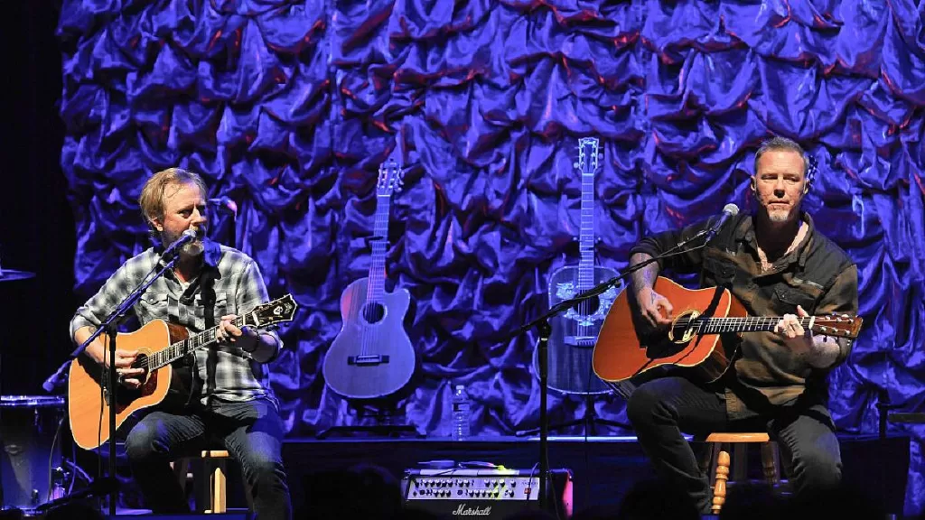 Jerry Cantrell y James Hetfield